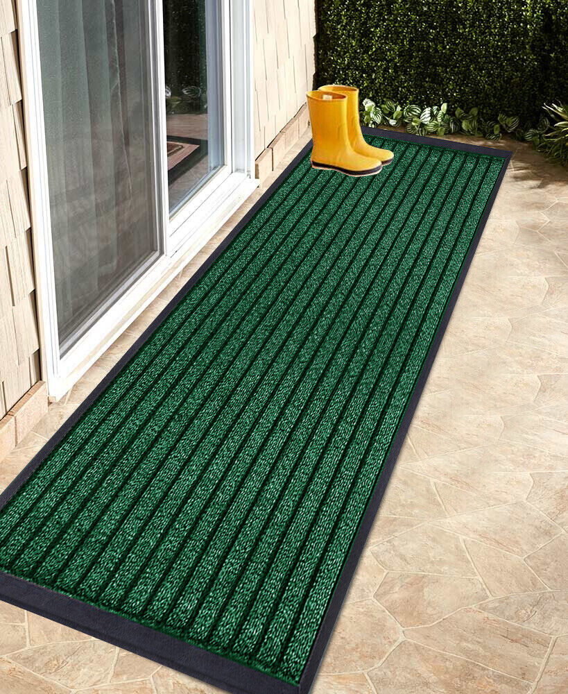 Rubber Backed Heavy Duty Barrier Door Mat Non Slip Hallway Kitchen Runner Rugs - Image 10