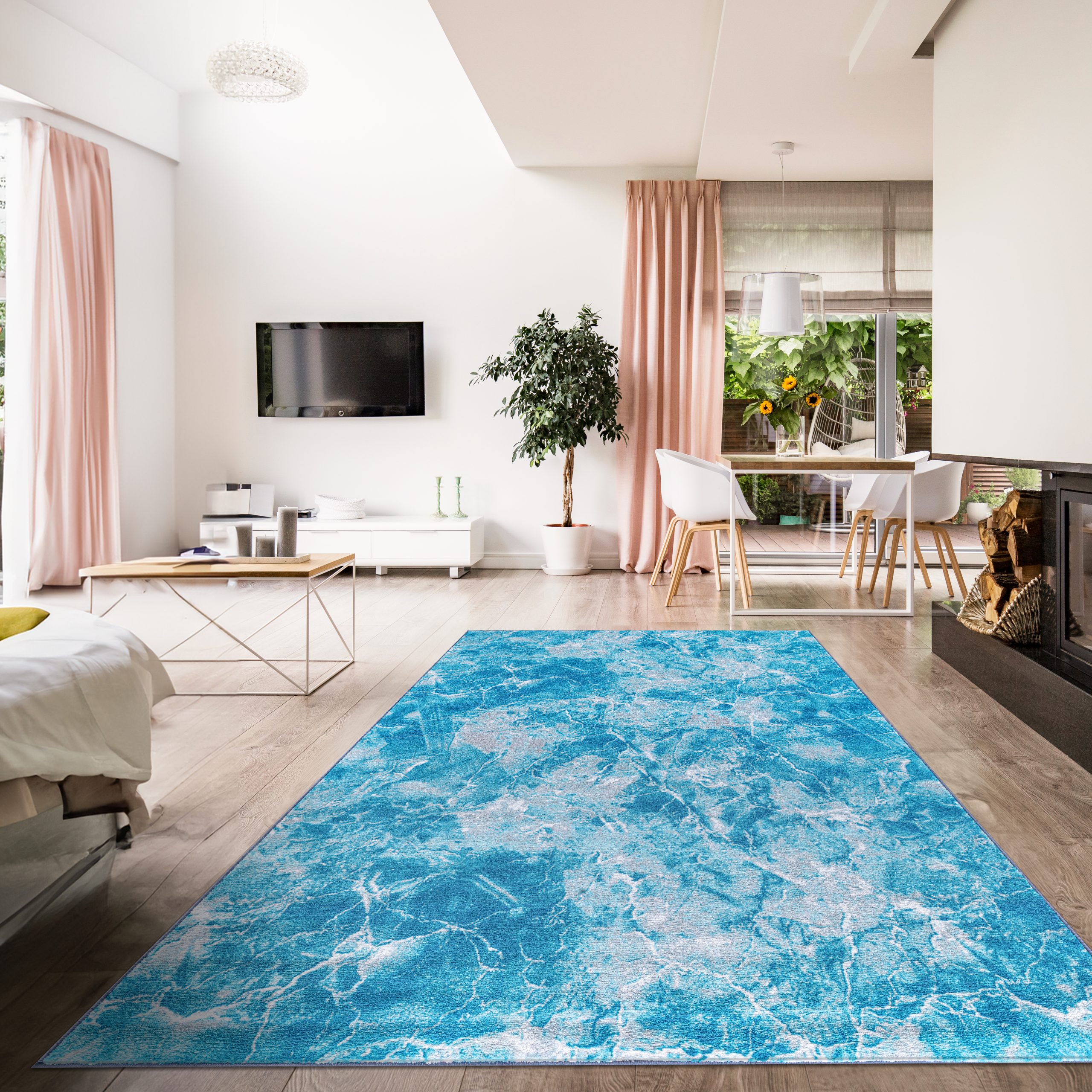 Large Living Room Rugs Modern Area Rug Hallway Runner Rug Kitchen Floor Mat - Image 6