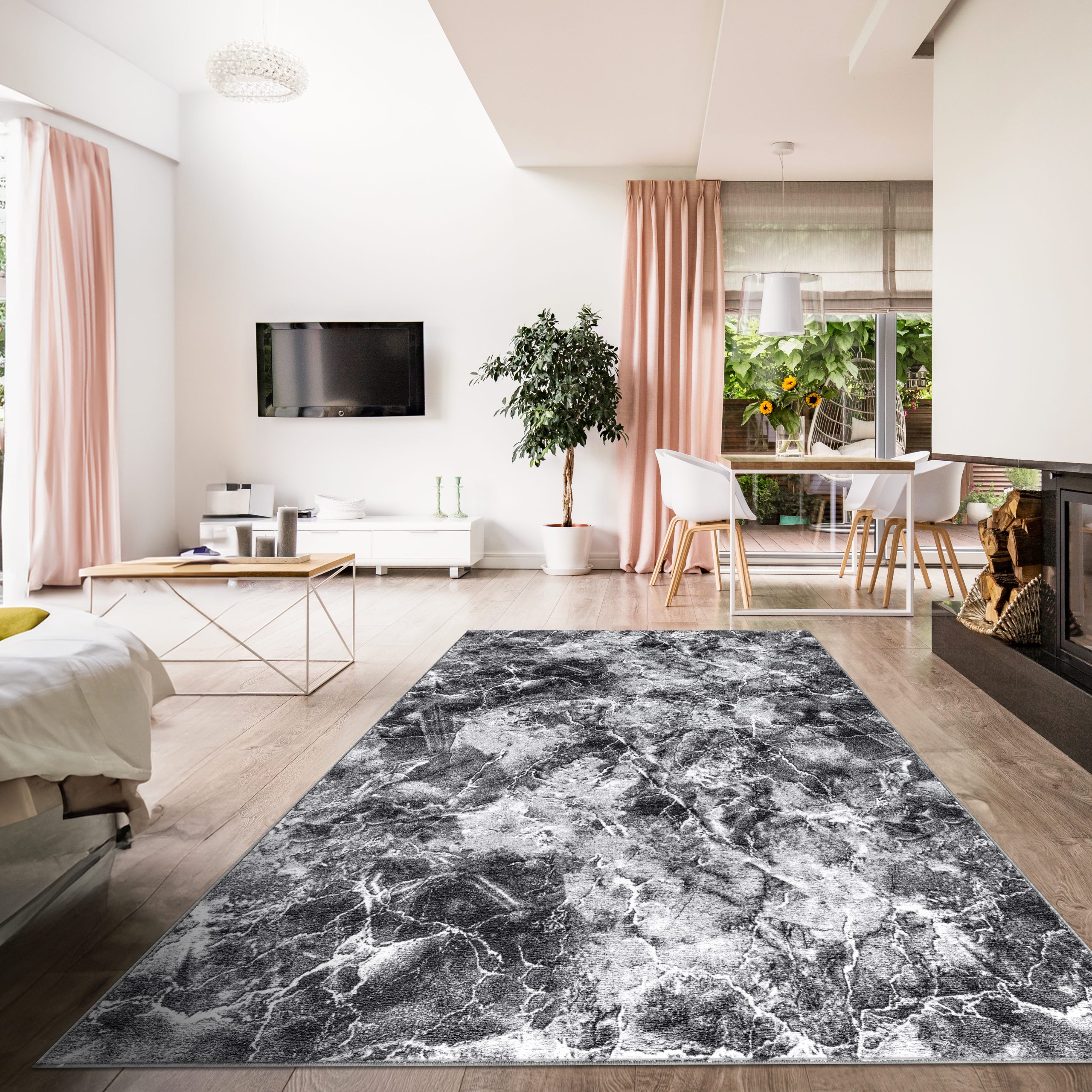 Large Living Room Rugs Modern Area Rug Hallway Runner Rug Kitchen Floor Mat - Image 4