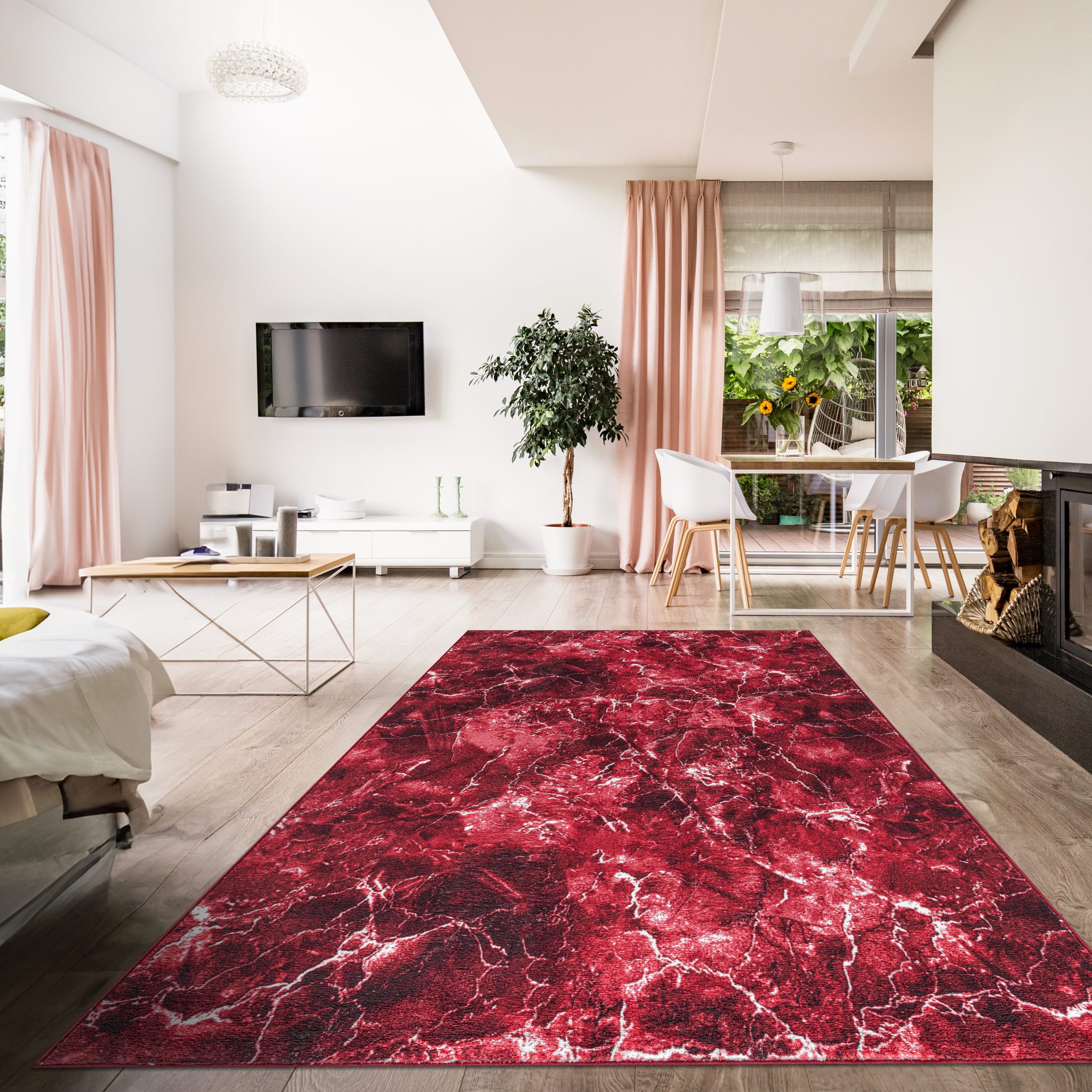 Large Living Room Rugs Modern Area Rug Hallway Runner Rug Kitchen Floor Mat - Image 2