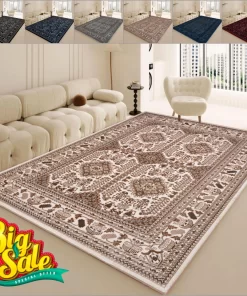 Zinat Rug Luxury Traditional Area Rugs Bedroom Living Room Hallway Runner Carpet